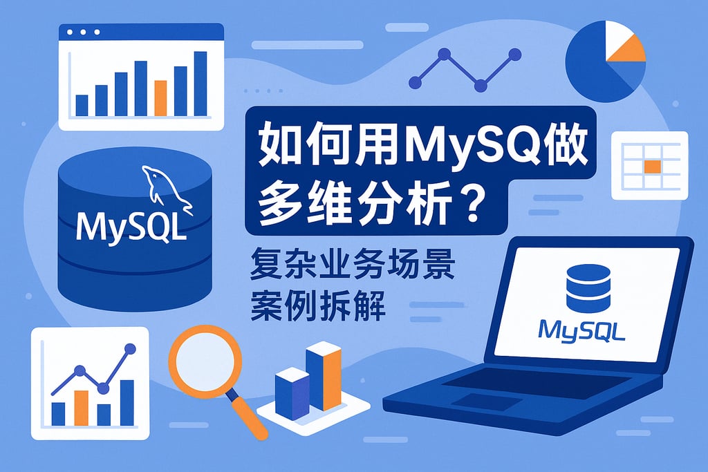 如何用mysql做多维分析？复杂业务场景案例拆解