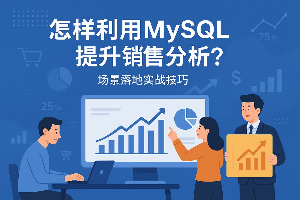 怎样利用MySQL提升销售分析？场景落地实战技巧