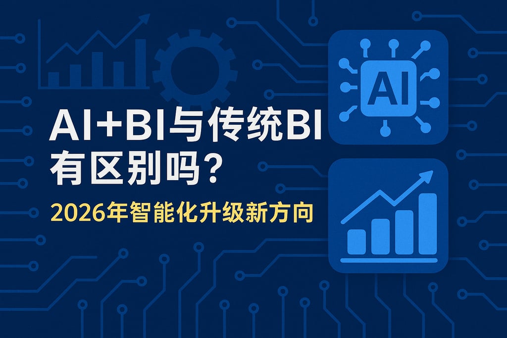 AI+BI与传统BI有区别吗？2026年智能化升级新方向