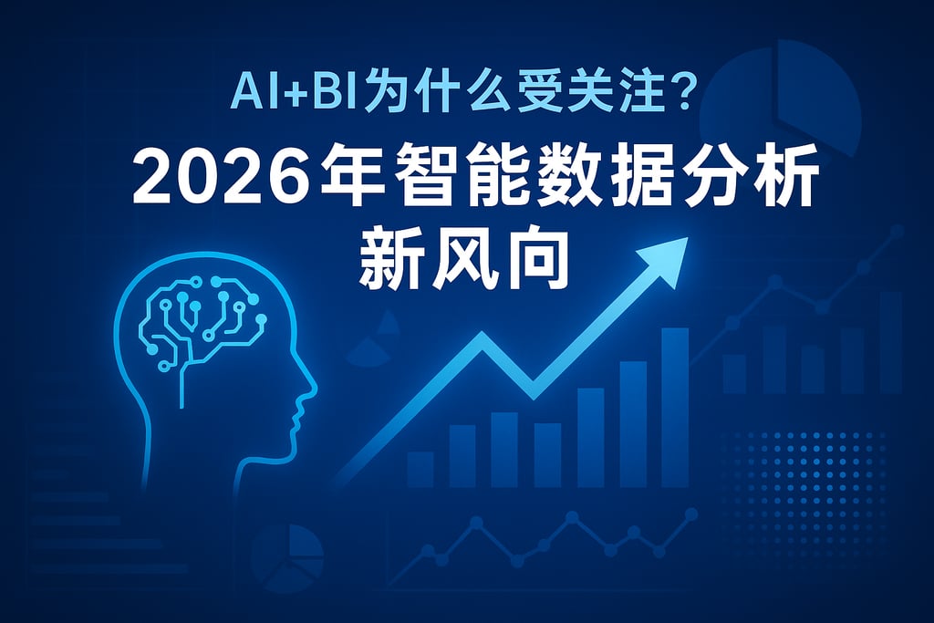 AI+BI为什么受关注？2026年智能数据分析新风向