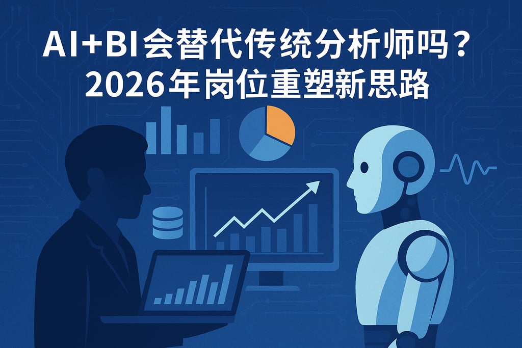 AI+BI会替代传统分析师吗？2026年岗位重塑新思路