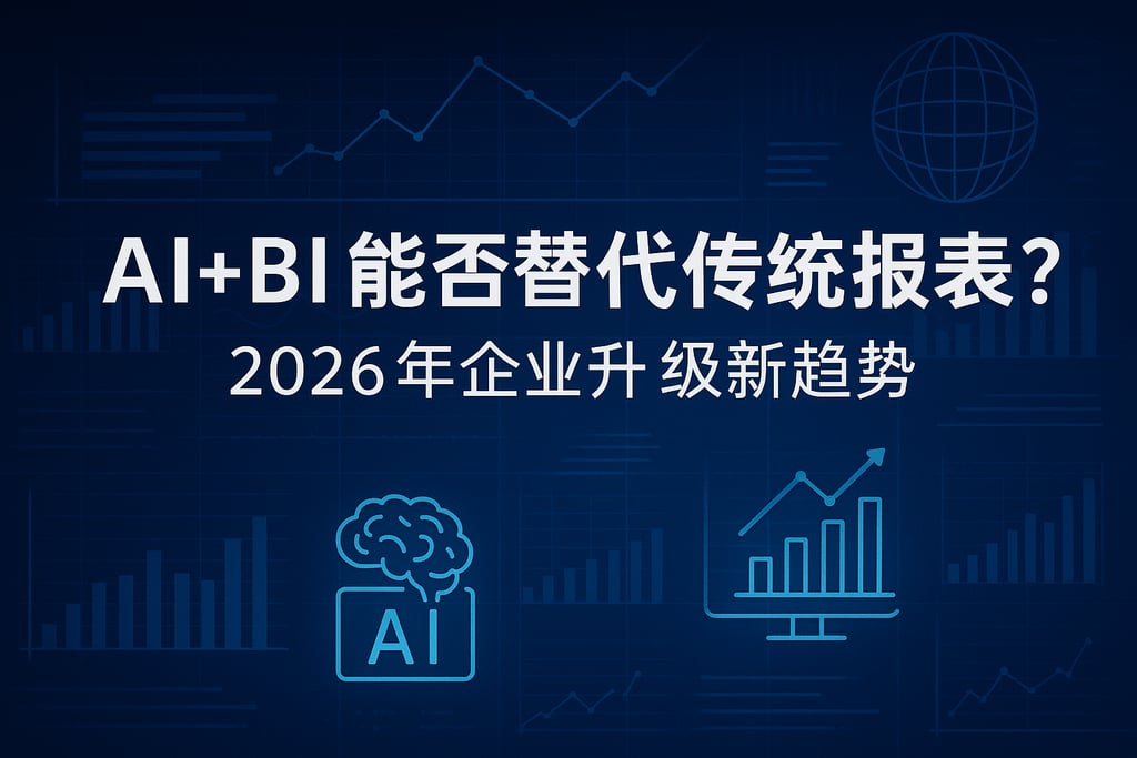 AI+BI能否替代传统报表？2026年企业升级新趋势