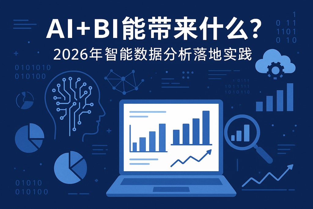 AI+BI能带来什么？2026年智能数据分析落地实践
