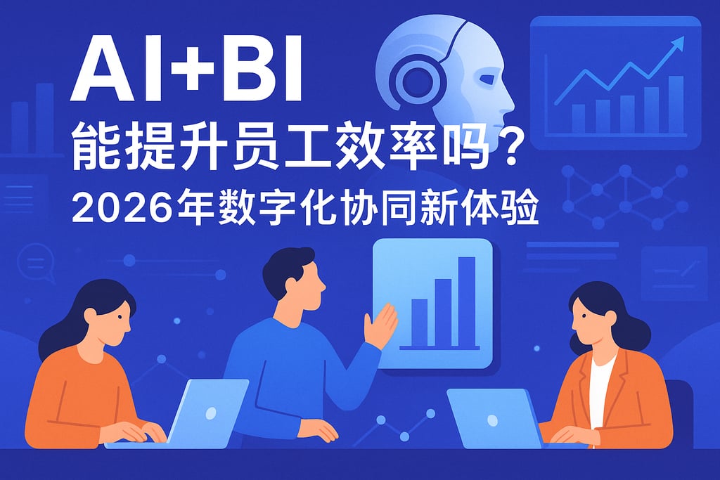 AI+BI能提升员工效率吗？2026年数字化协同新体验
