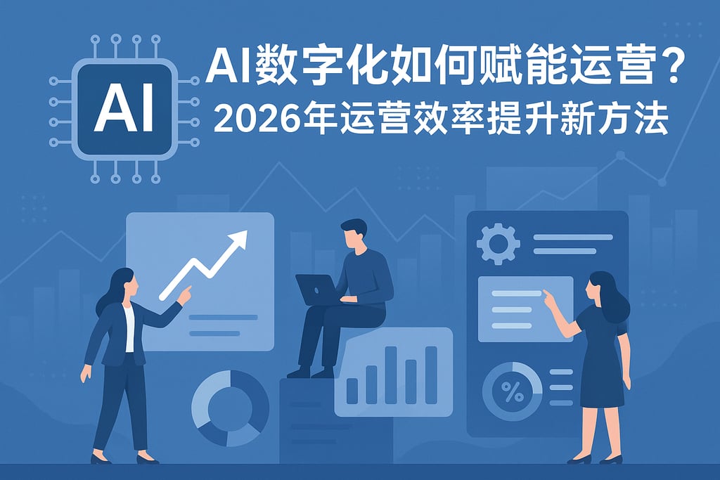 AI数字化如何赋能运营？2026年运营效率提升新方法