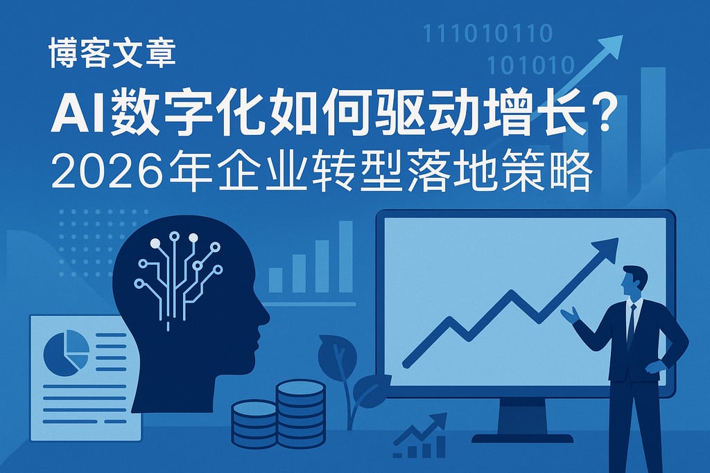 AI数字化如何驱动增长？2026年企业转型落地策略