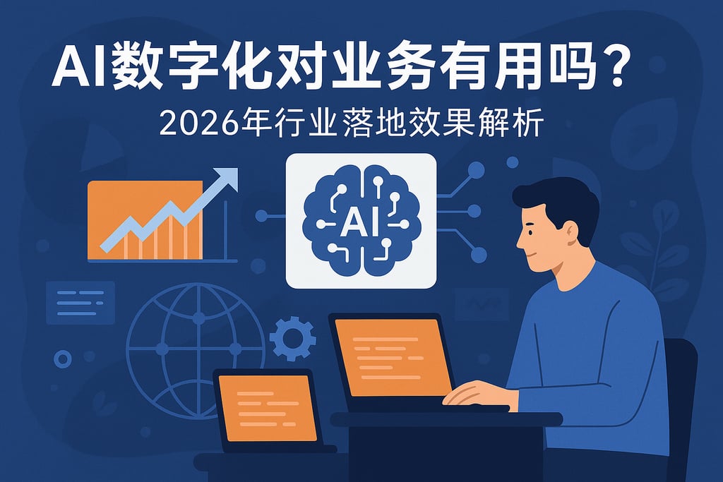 AI数字化对业务有用吗？2026年行业落地效果解析