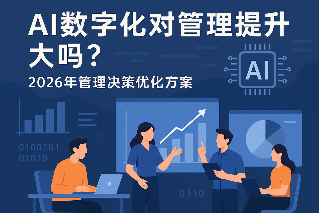 AI数字化对管理提升大吗？2026年管理决策优化方案
