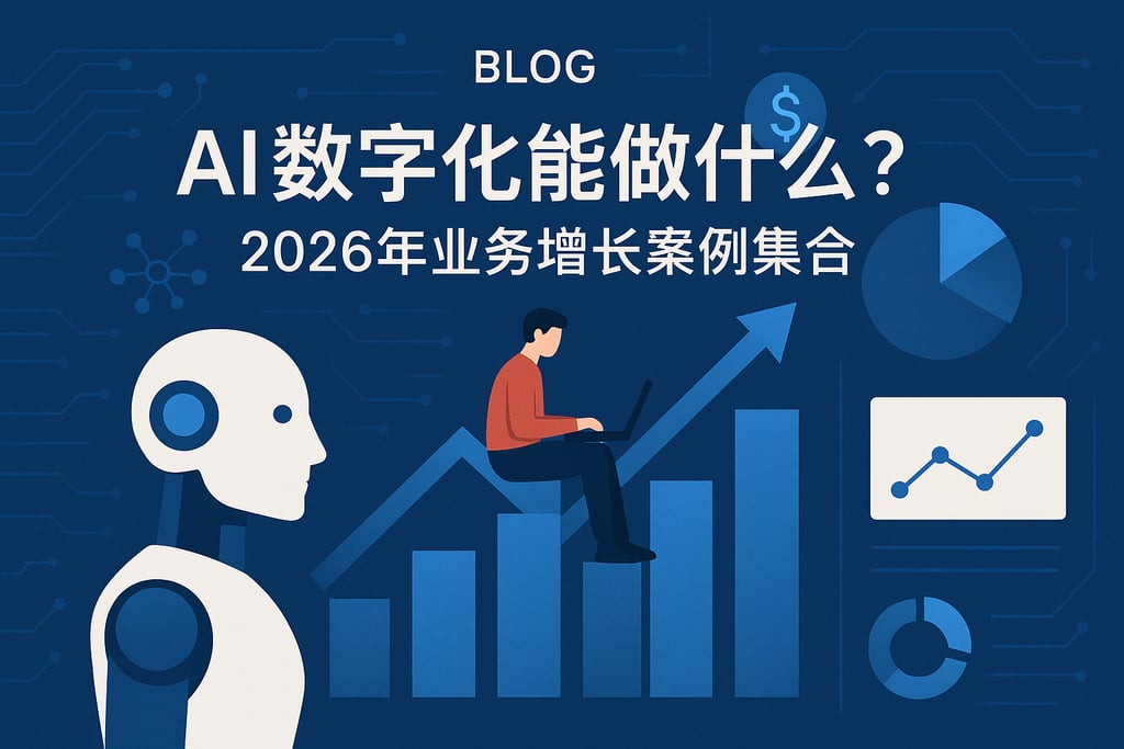 AI数字化能做什么？2026年业务增长案例集合