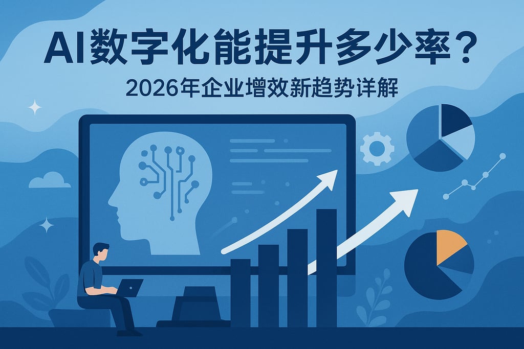 AI数字化能提升多少效率？2026年企业增效新趋势详解