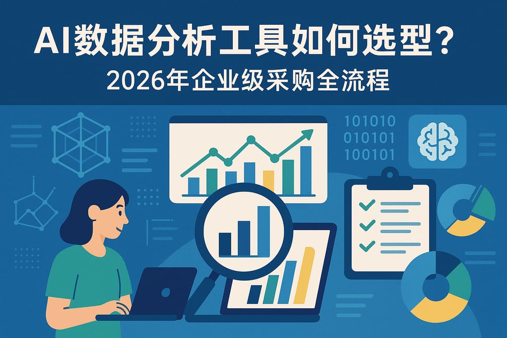 AI数据分析工具如何选型？2026年企业级采购全流程