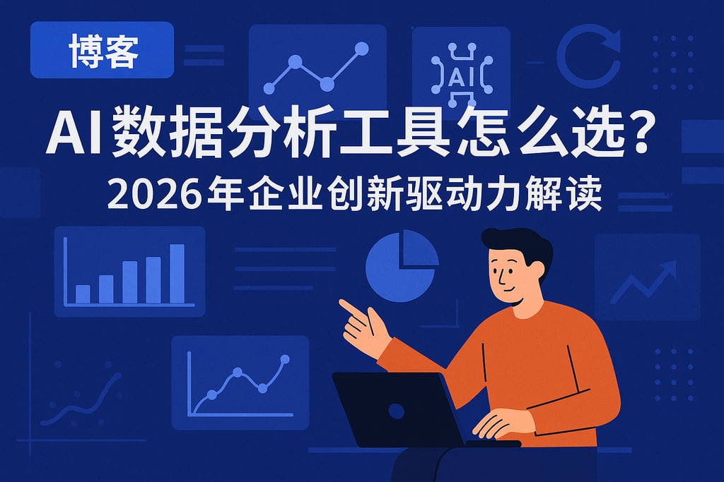 AI数据分析工具怎么选？2026年企业创新驱动力解读