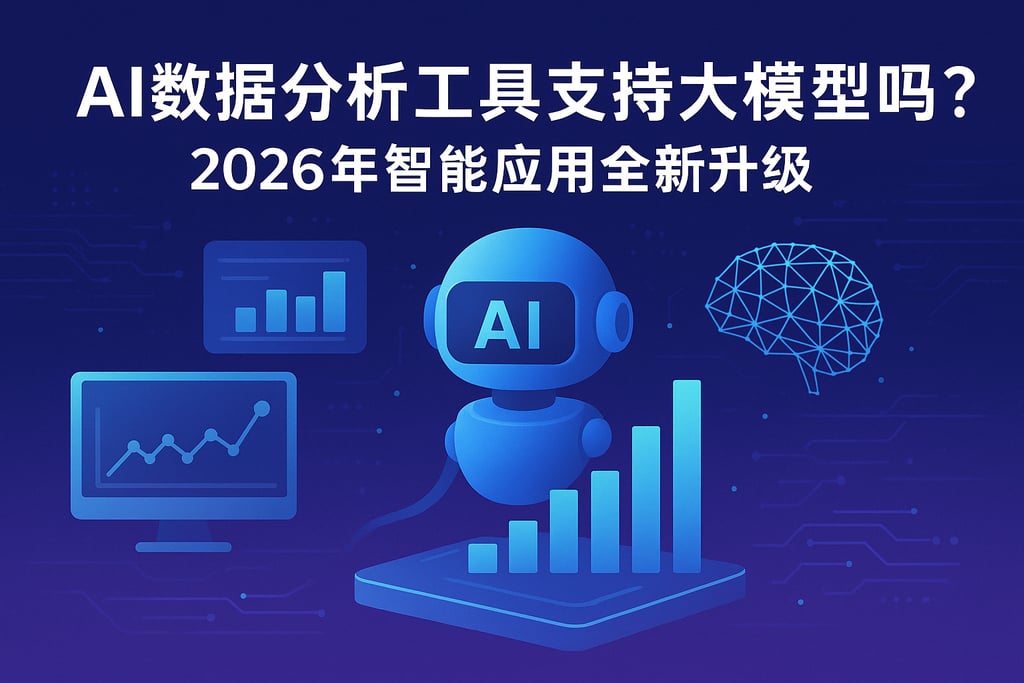AI数据分析工具支持大模型吗？2026年智能应用全新升级