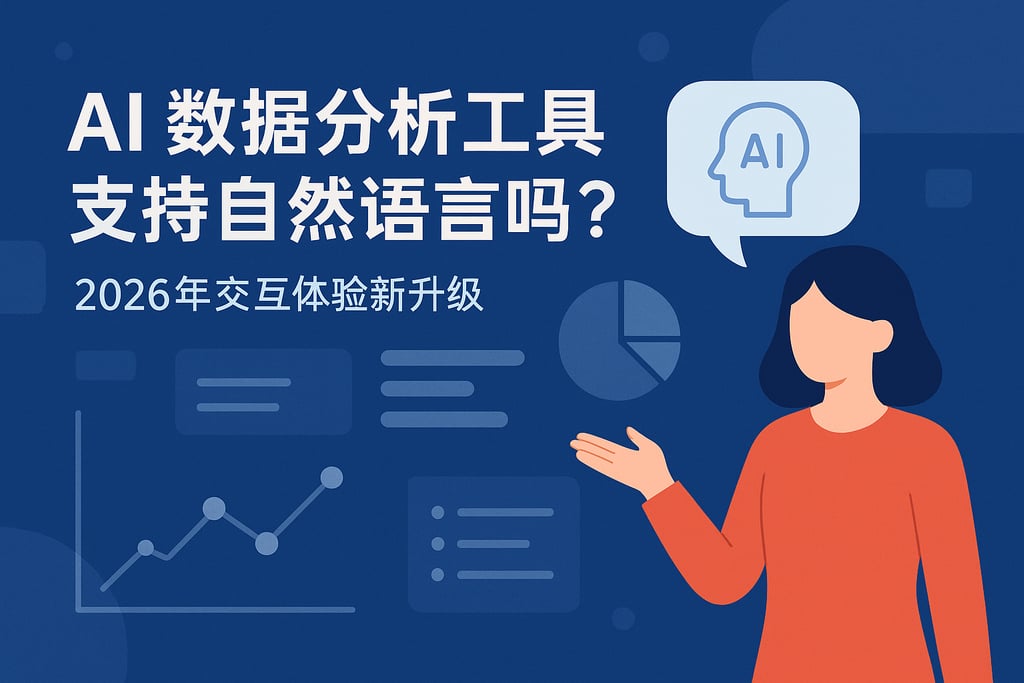AI数据分析工具支持自然语言吗？2026年交互体验新升级