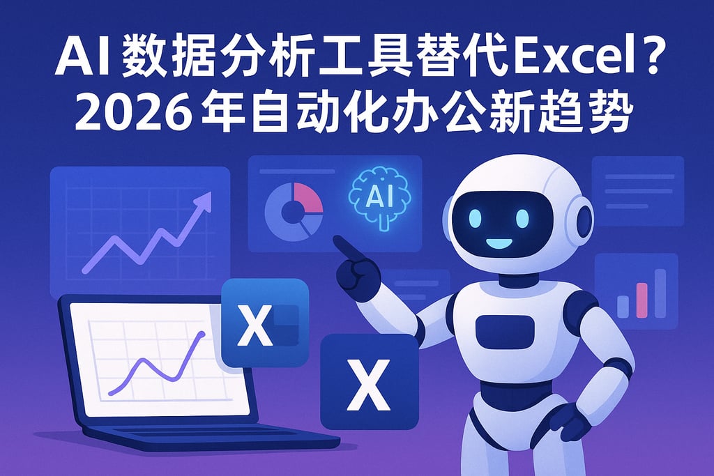 AI数据分析工具替代Excel？2026年自动化办公新趋势