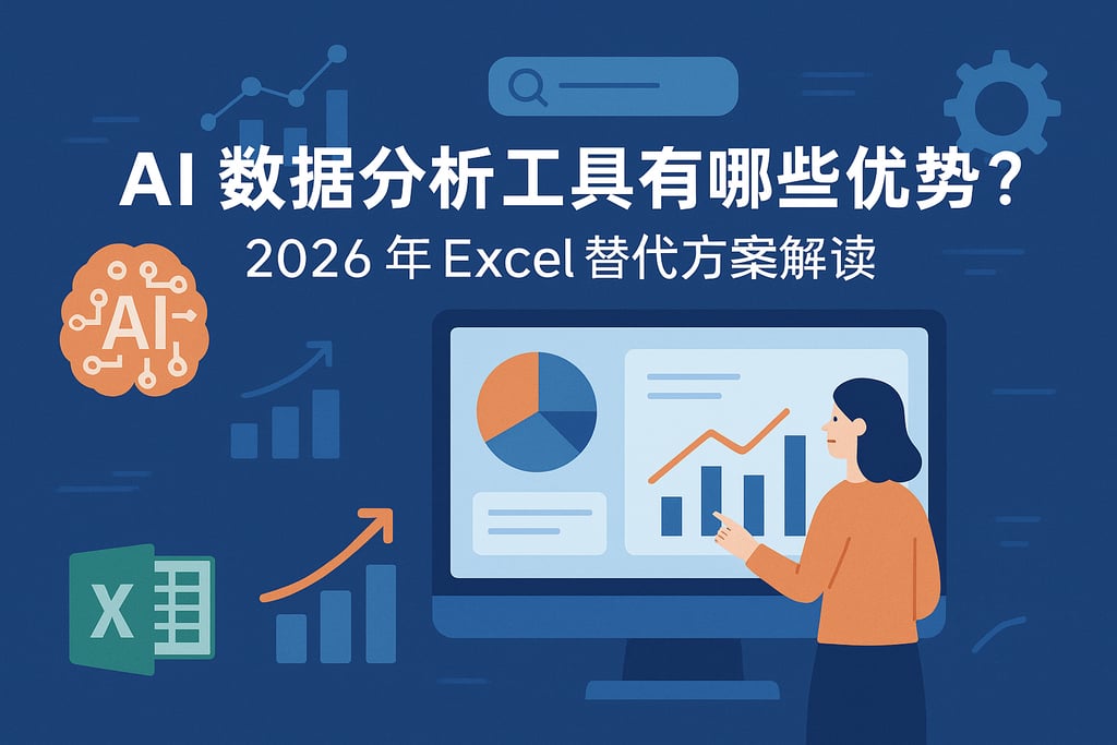 AI数据分析工具有哪些优势？2026年Excel替代方案解读