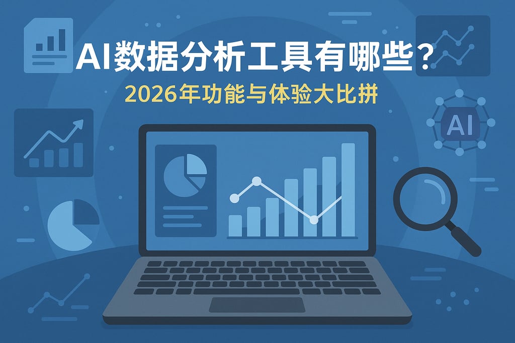 AI数据分析工具有哪些？2026年功能与体验大比拼