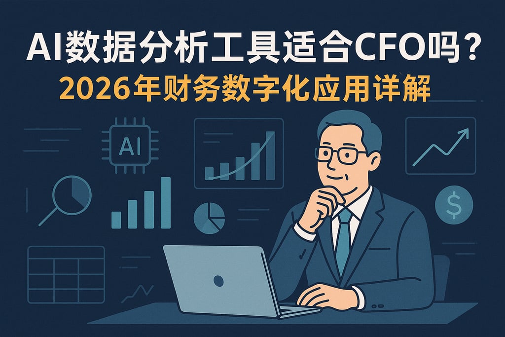 AI数据分析工具适合CFO吗？2026年财务数字化应用详解