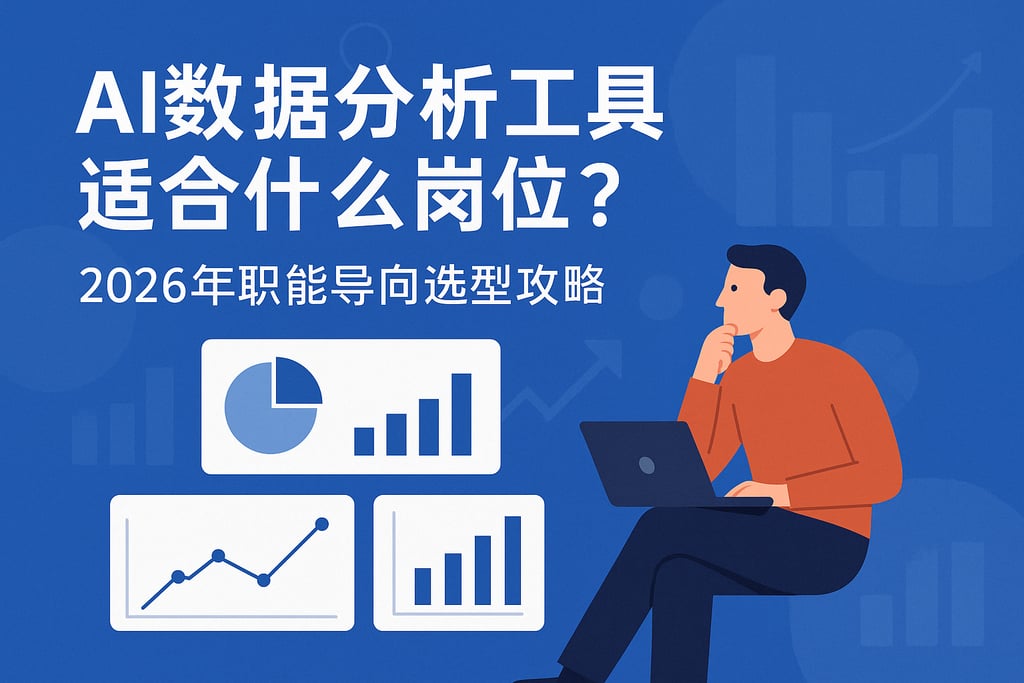 AI数据分析工具适合什么岗位？2026年职能导向选型攻略