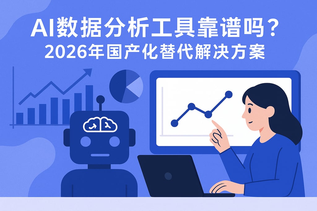 AI数据分析工具靠谱吗？2026年国产化替代解决方案