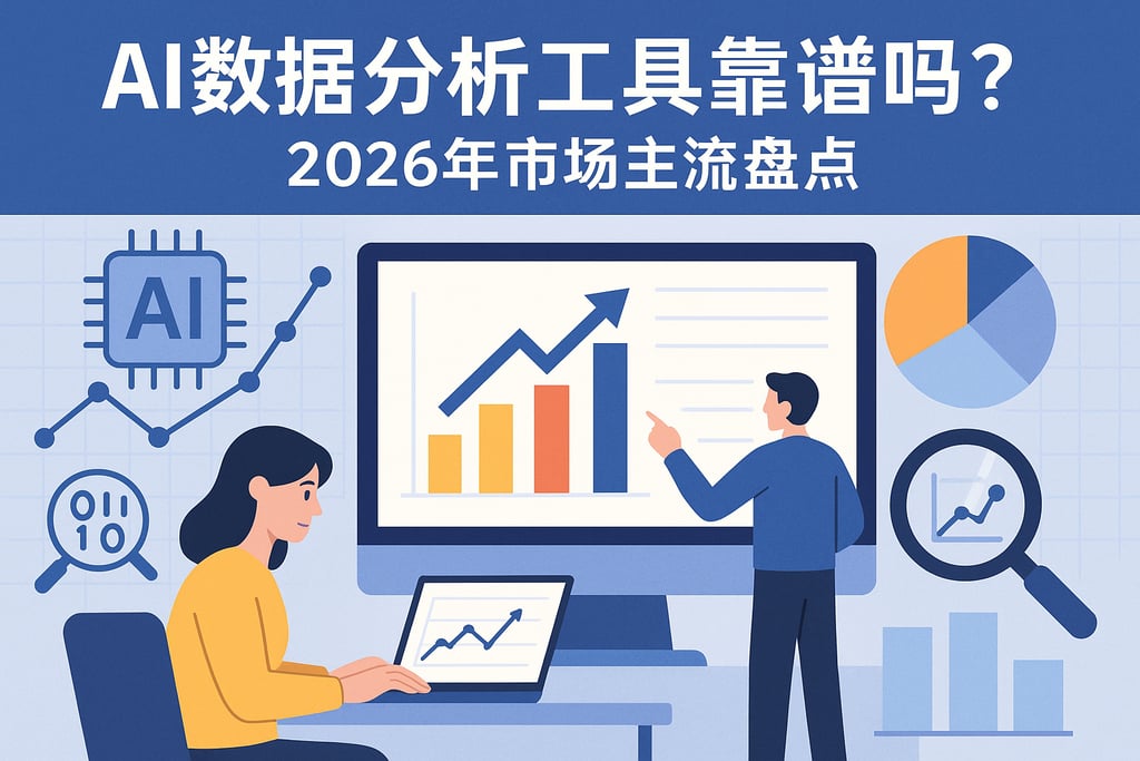 AI数据分析工具靠谱吗？2026年市场主流盘点