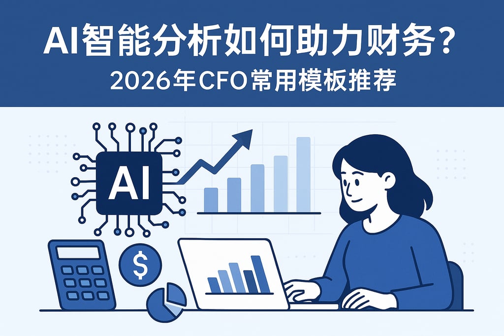 AI智能分析如何助力财务？2026年CFO常用模板推荐