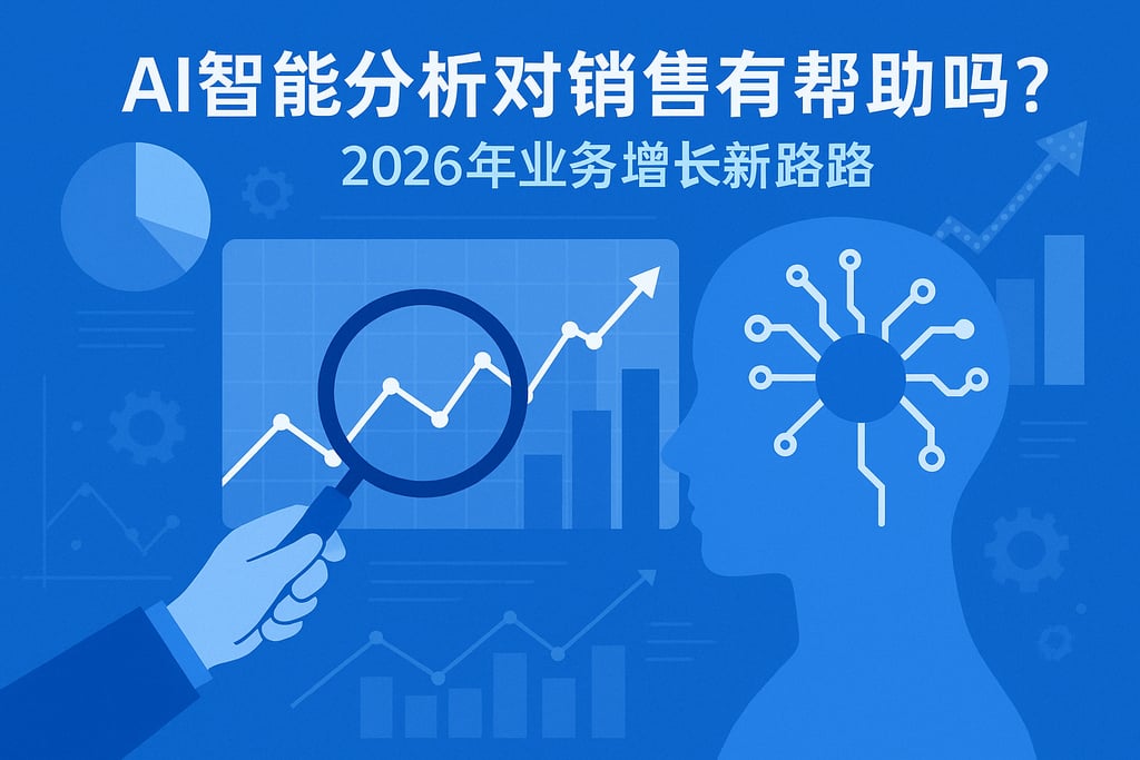 AI智能分析对销售有帮助吗？2026年业务增长新路径