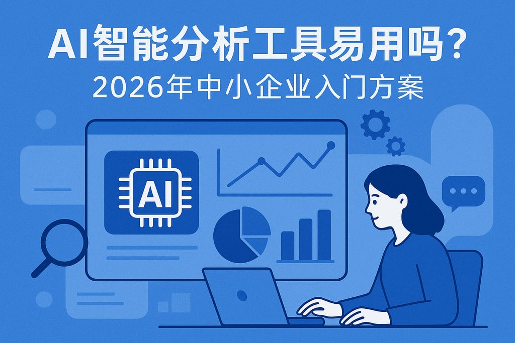 AI智能分析工具易用吗？2026年中小企业入门方案