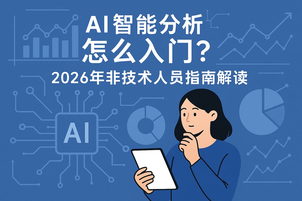 AI智能分析怎么入门？2026年非技术人员指南解读