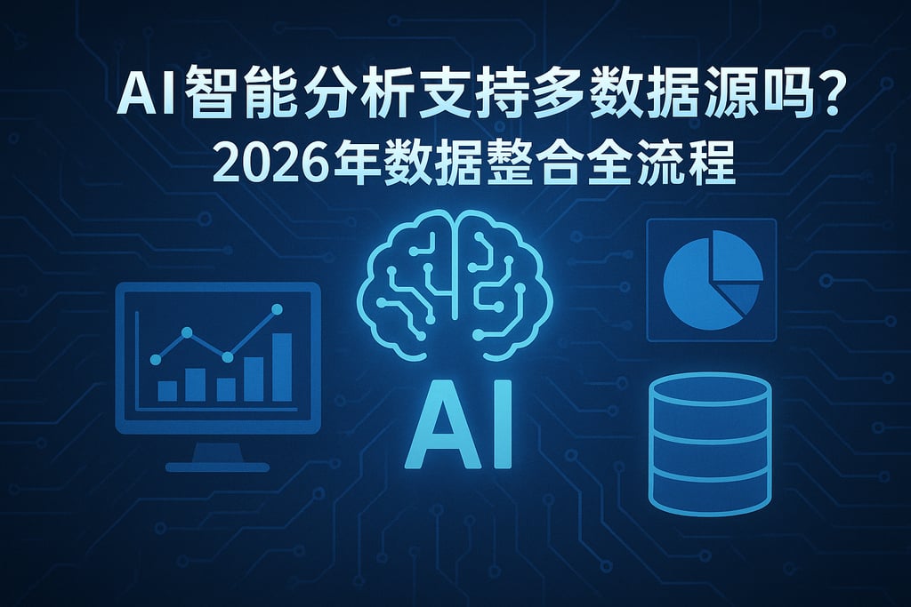 AI智能分析支持多数据源吗？2026年数据整合全流程