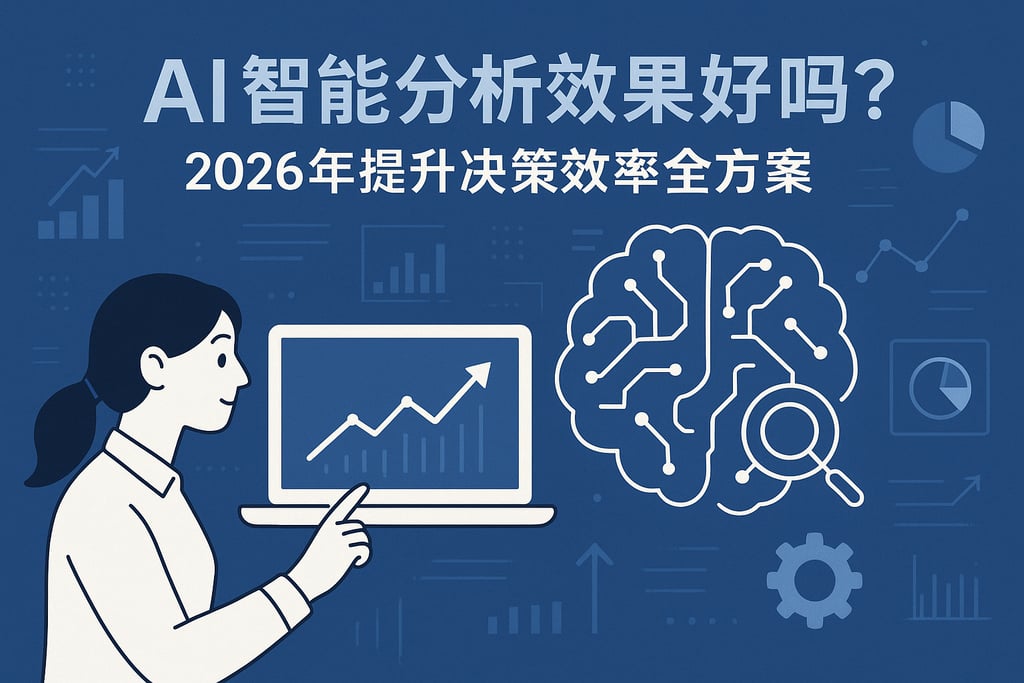 AI智能分析效果好吗？2026年提升决策效率全方案