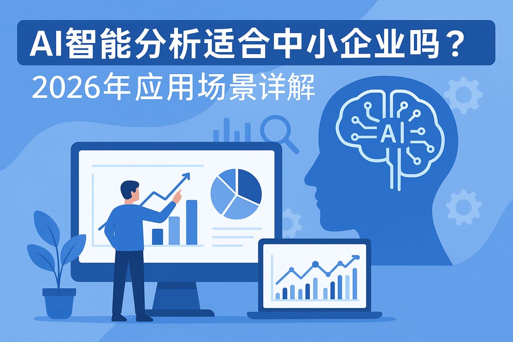 AI智能分析适合中小企业吗？2026年应用场景详解
