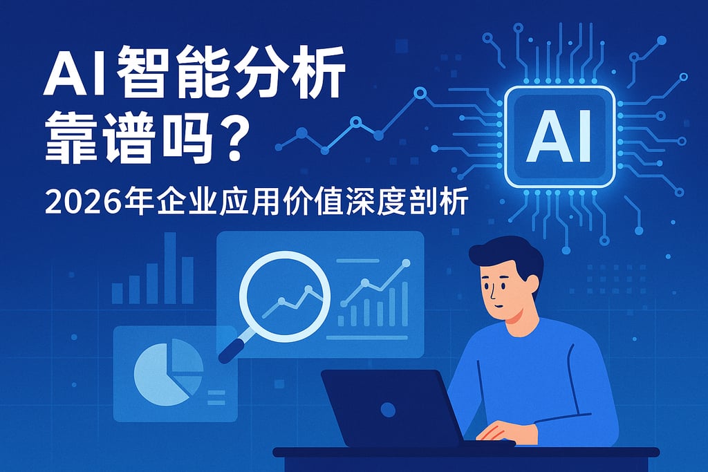 AI智能分析靠谱吗？2026年企业应用价值深度剖析