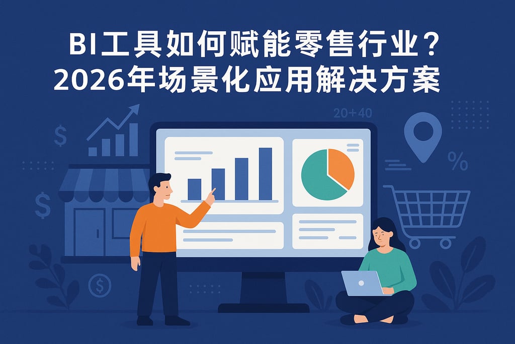 BI工具如何赋能零售行业？2026年场景化应用解决方案