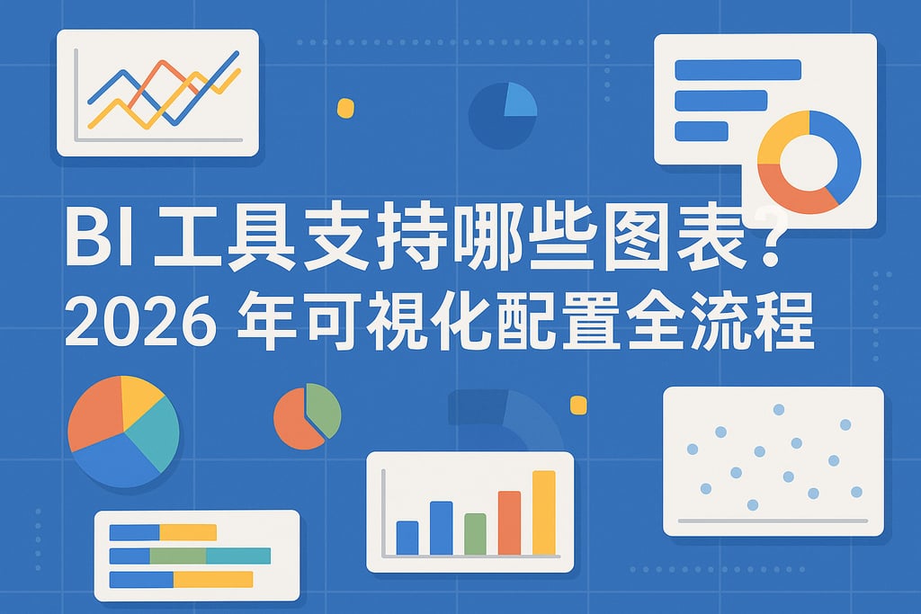 BI工具支持哪些图表？2026年可视化配置全流程