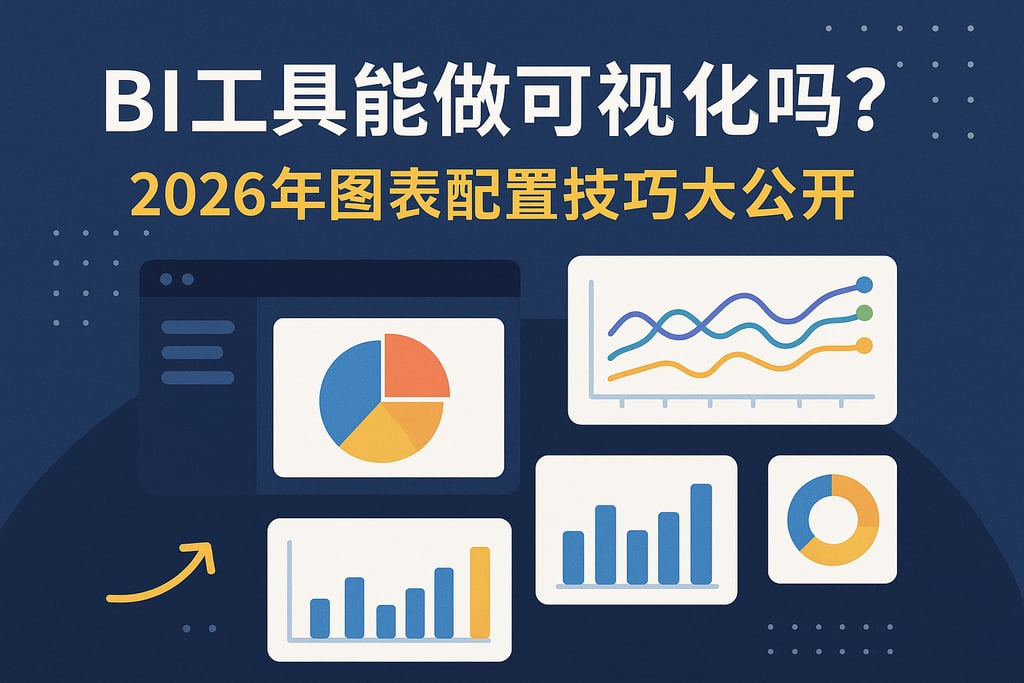 BI工具能做可视化吗？2026年图表配置技巧大公开