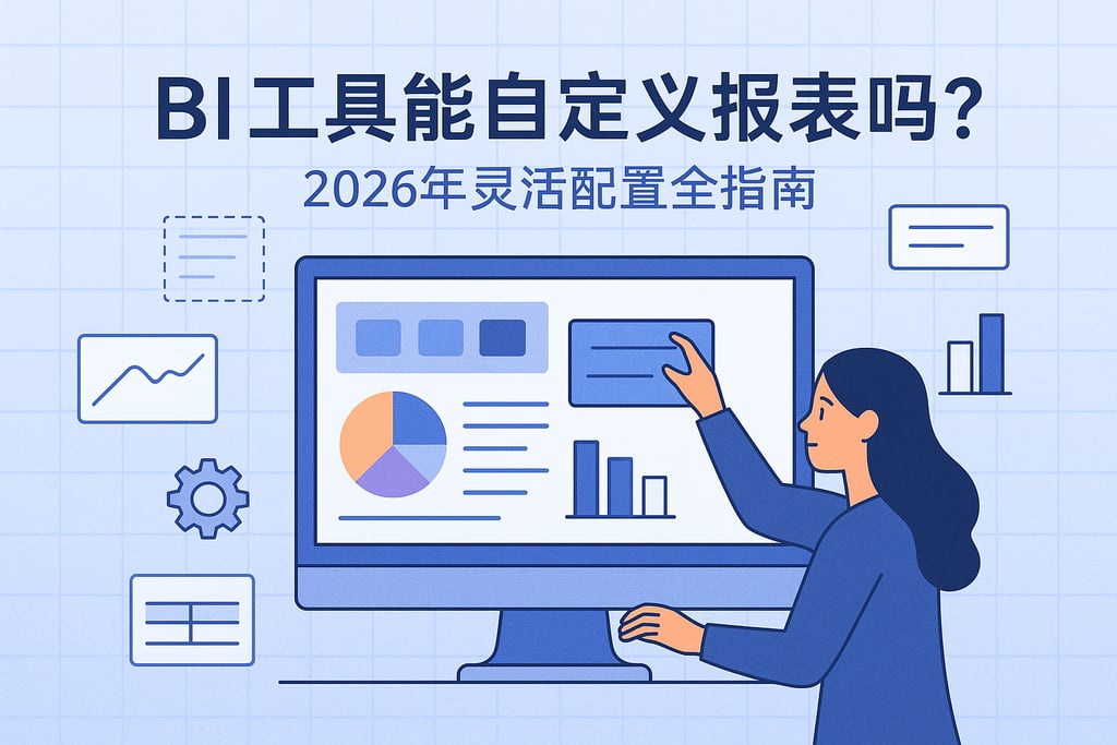 BI工具能自定义报表吗？2026年灵活配置全指南