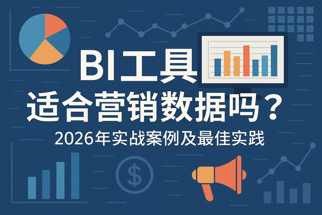 BI工具适合营销数据吗？2026年实战案例及最佳实践
