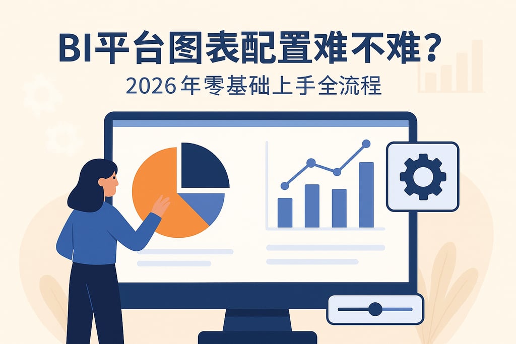 BI平台图表配置难不难？2026年零基础上手全流程