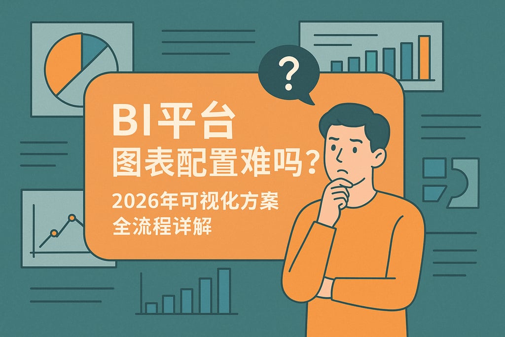 BI平台图表配置难吗？2026年可视化方案全流程详解