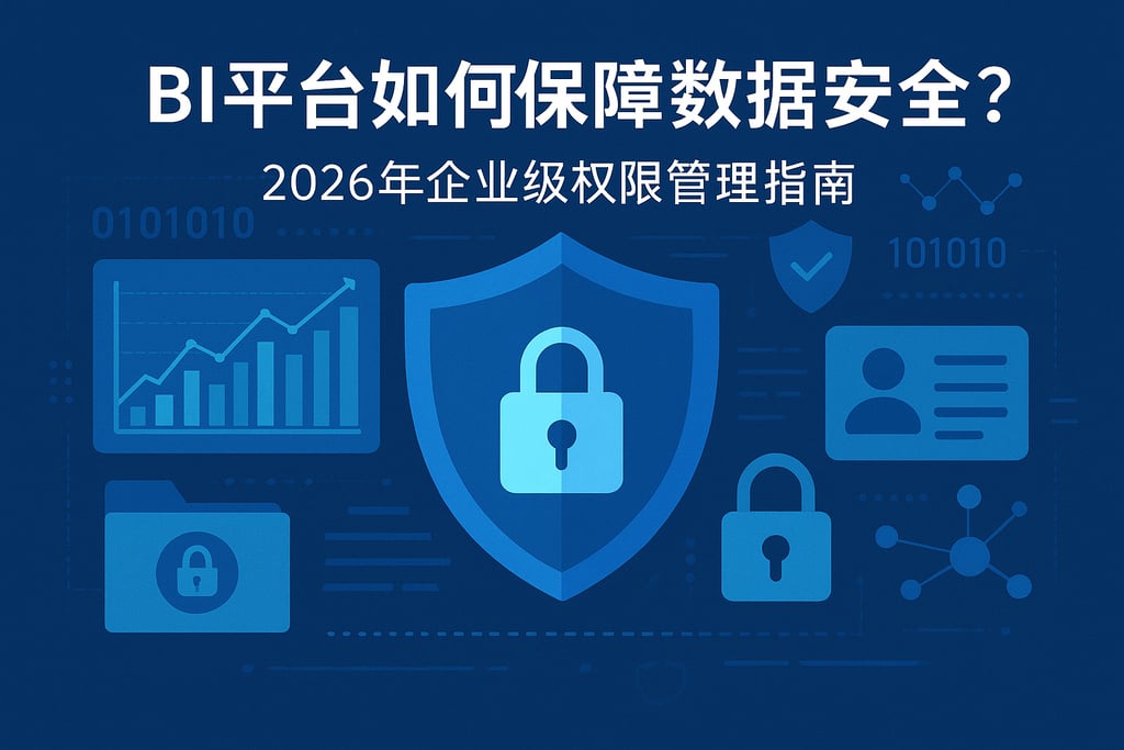BI平台如何保障数据安全？2026年企业级权限管理指南