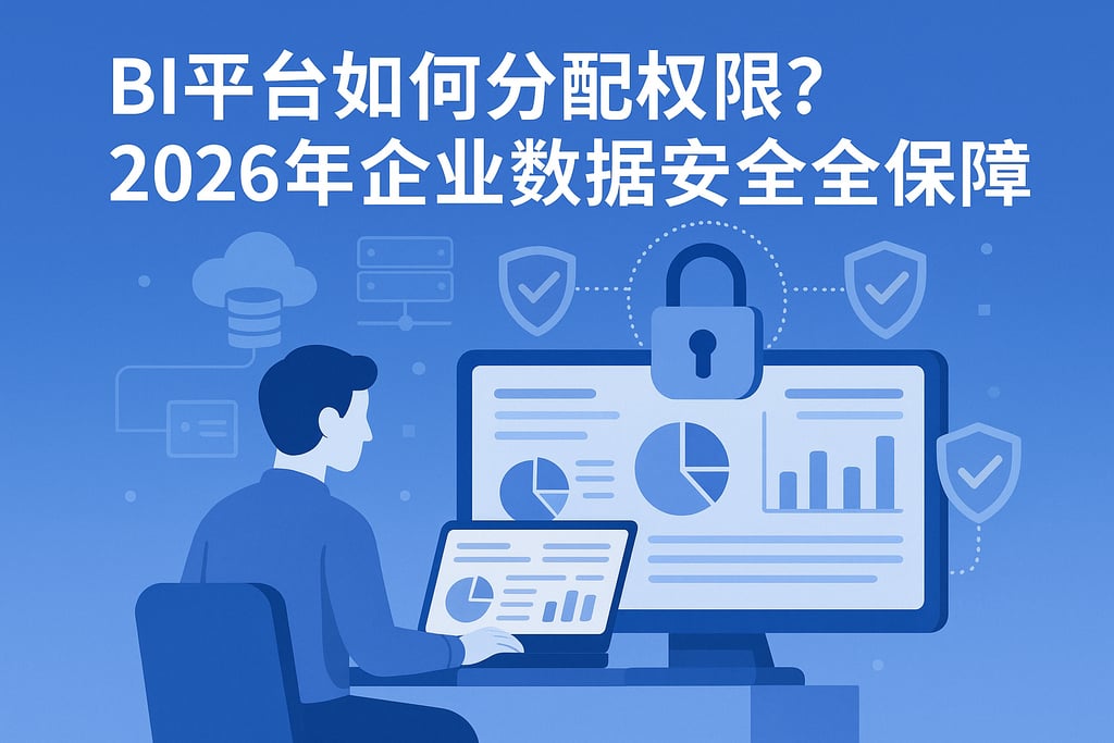 BI平台如何分配权限？2026年企业数据安全全保障