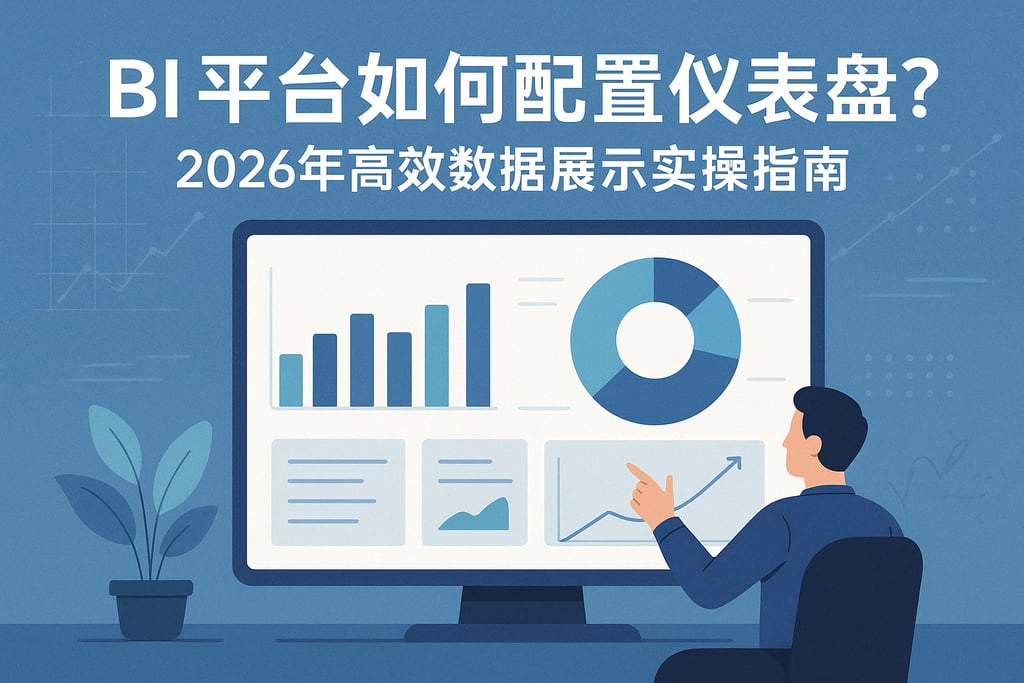 BI平台如何配置仪表盘？2026年高效数据展示实操指南