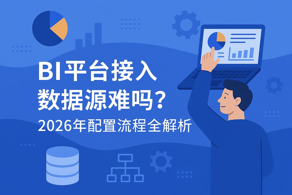 BI平台接入数据源难吗？2026年配置流程全解析