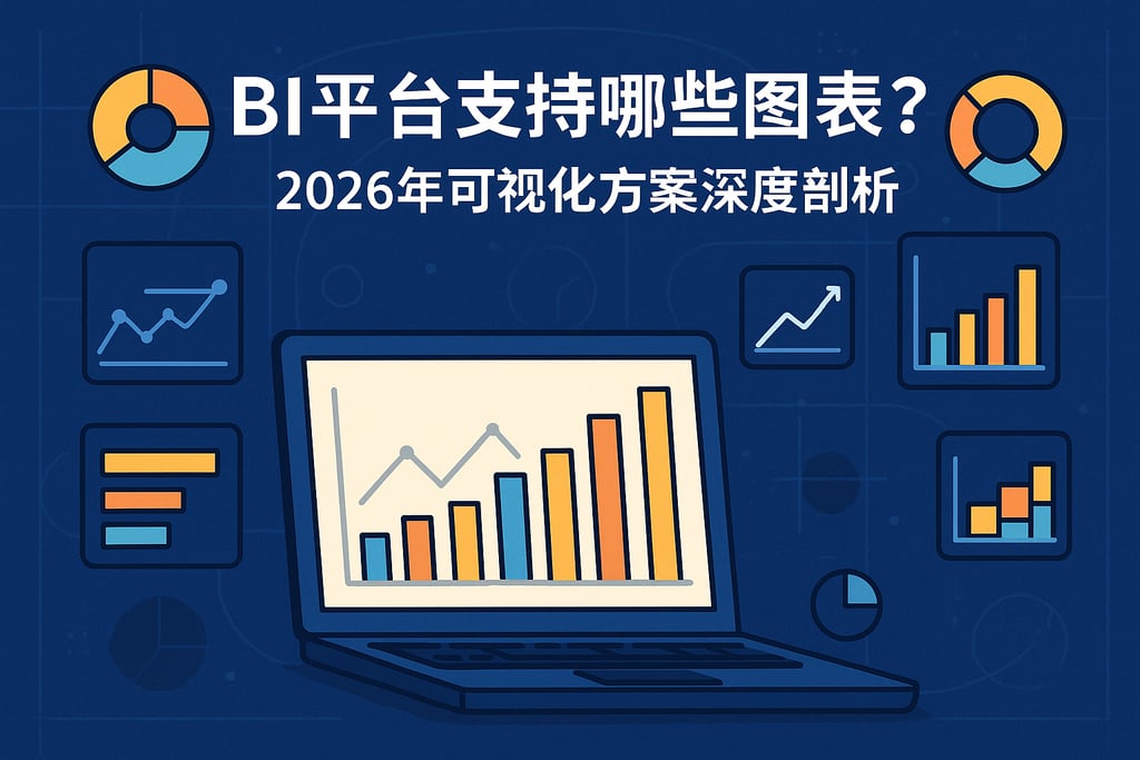 BI平台支持哪些图表？2026年可视化方案深度剖析