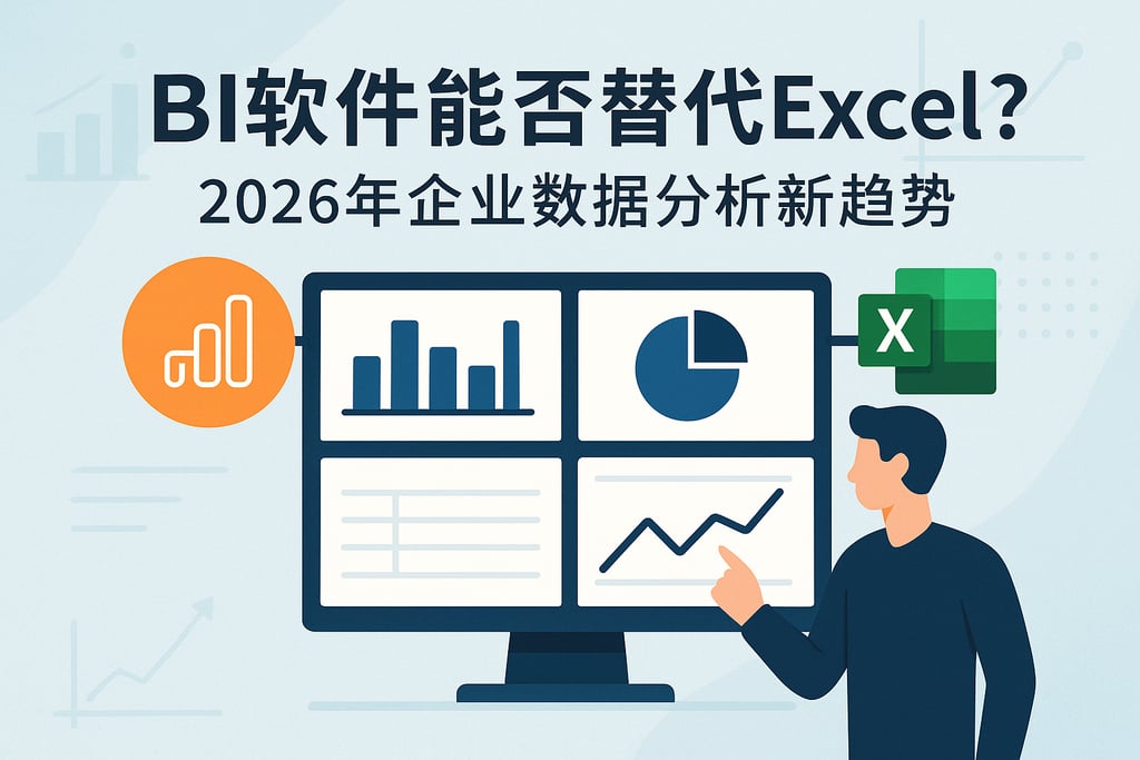 BI软件能否替代Excel？2026年企业数据分析新趋势