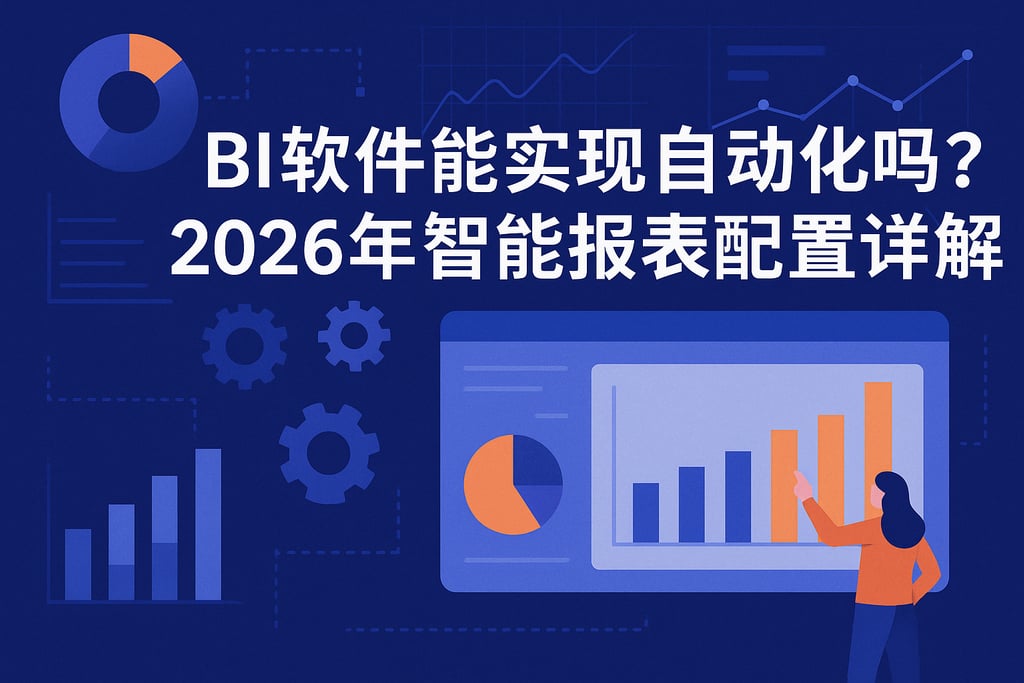 BI软件能实现自动化吗？2026年智能报表配置详解