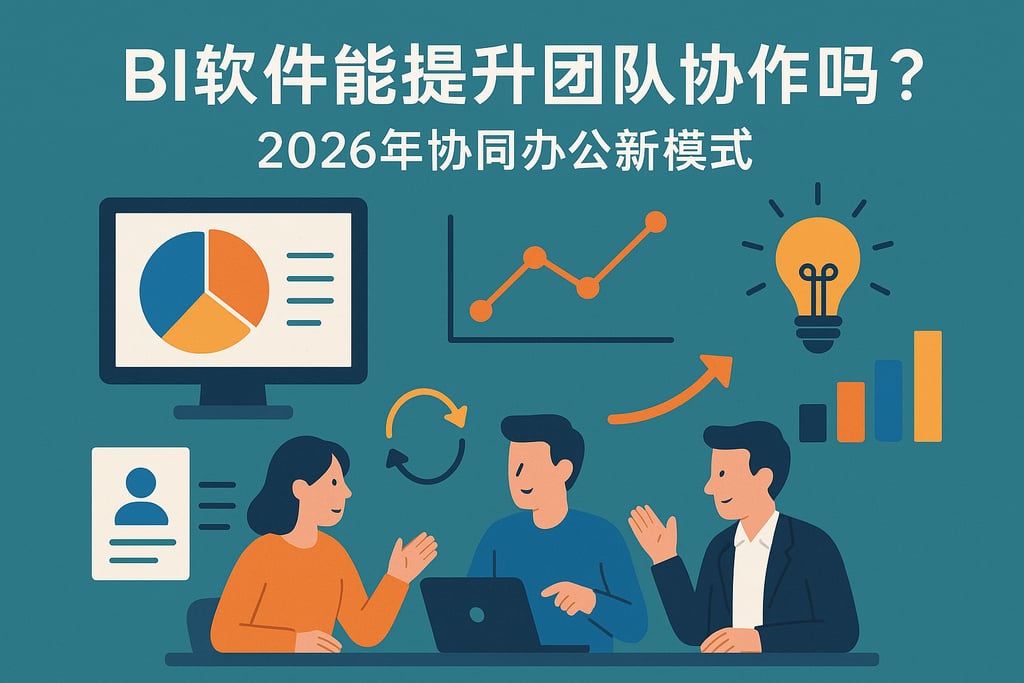 BI软件能提升团队协作吗？2026年协同办公新模式