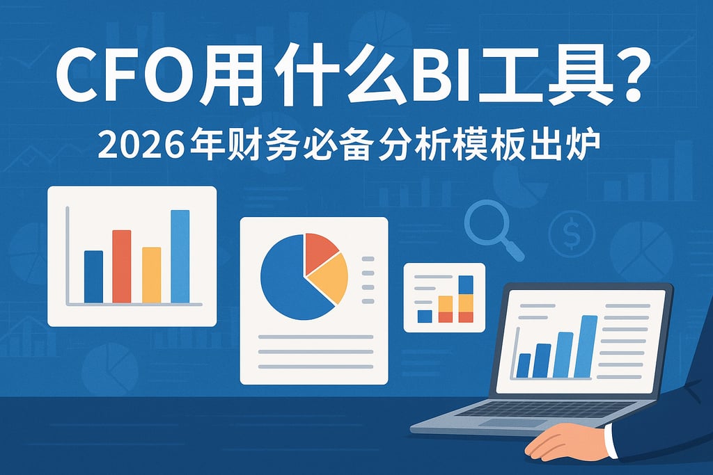 CFO用什么BI工具？2026年财务必备分析模板出炉