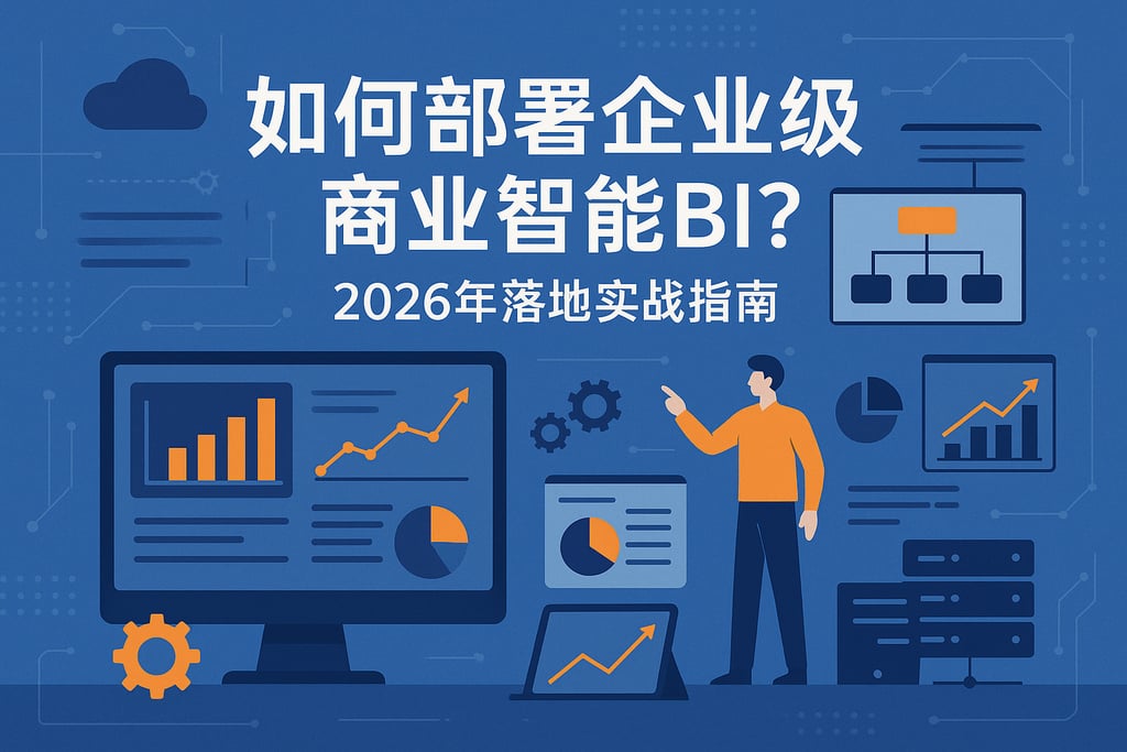 企业级商业智能BI如何部署？2026年落地实战指南